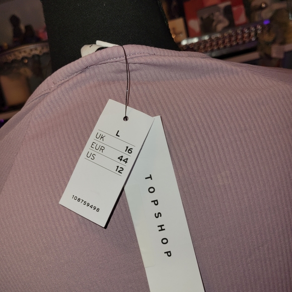 NWT Topshop cutout bodysuit size 12 - Picture 4 of 4